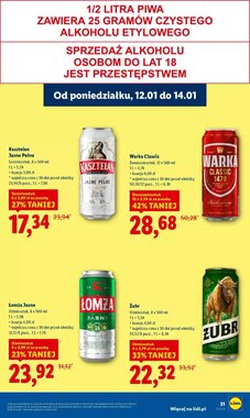 Gazetka promocyjna Lidl  ważna od 11.01.2026 - Strona 31.
