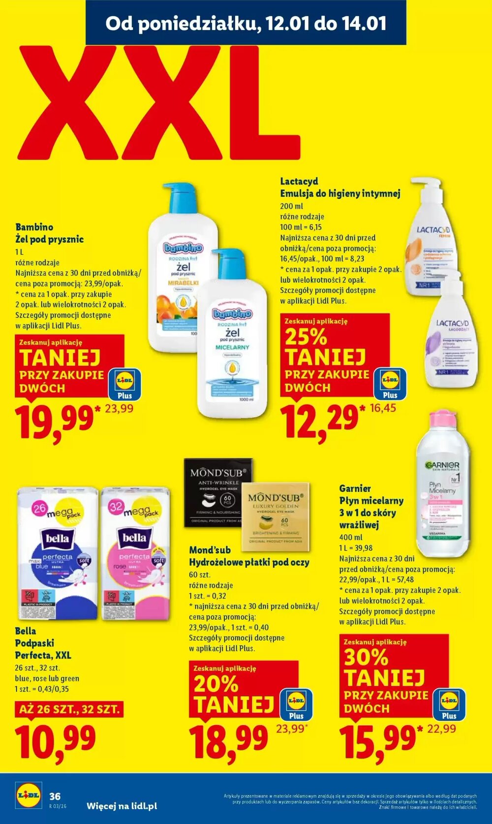 Gazetka promocyjna Lidl  ważna od 11.01.2026 - Strona 36.