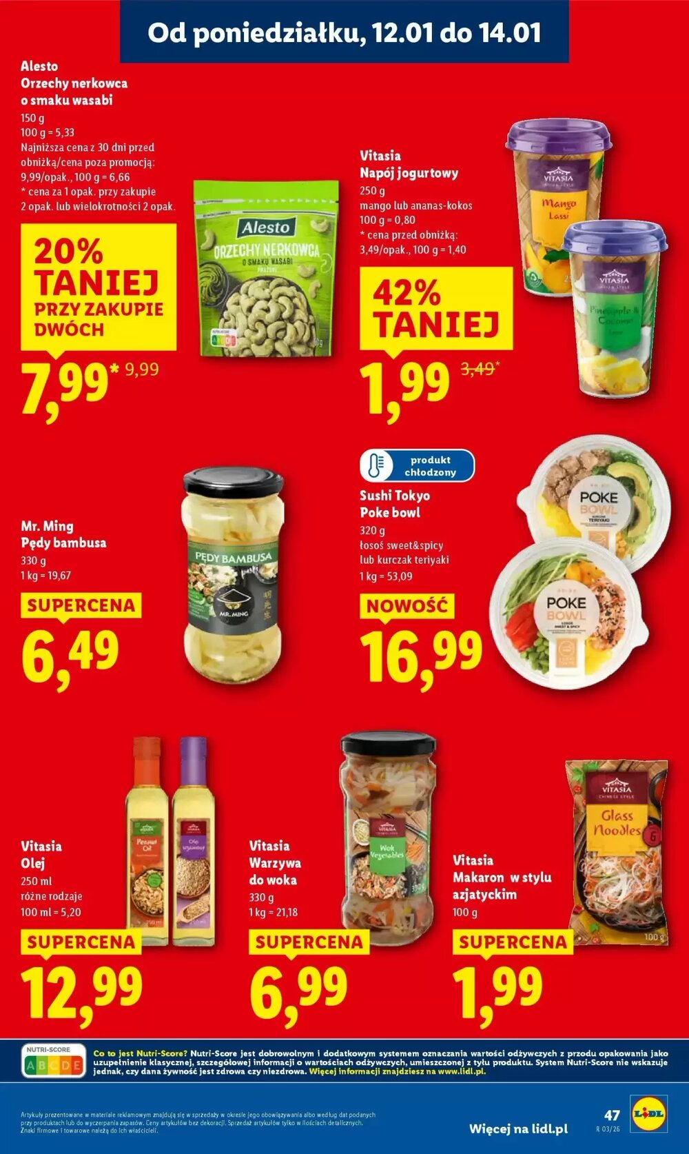 Gazetka promocyjna Lidl  ważna od 11.01.2026 - Strona 47.