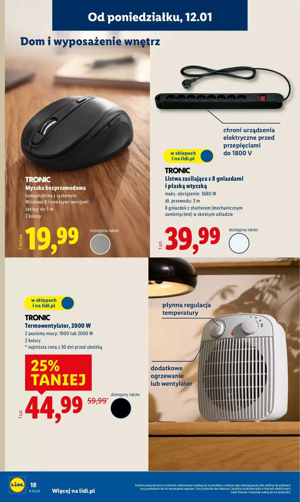 Gazetka promocyjna Lidl  ważna od 12.01.2026 - Strona 20.