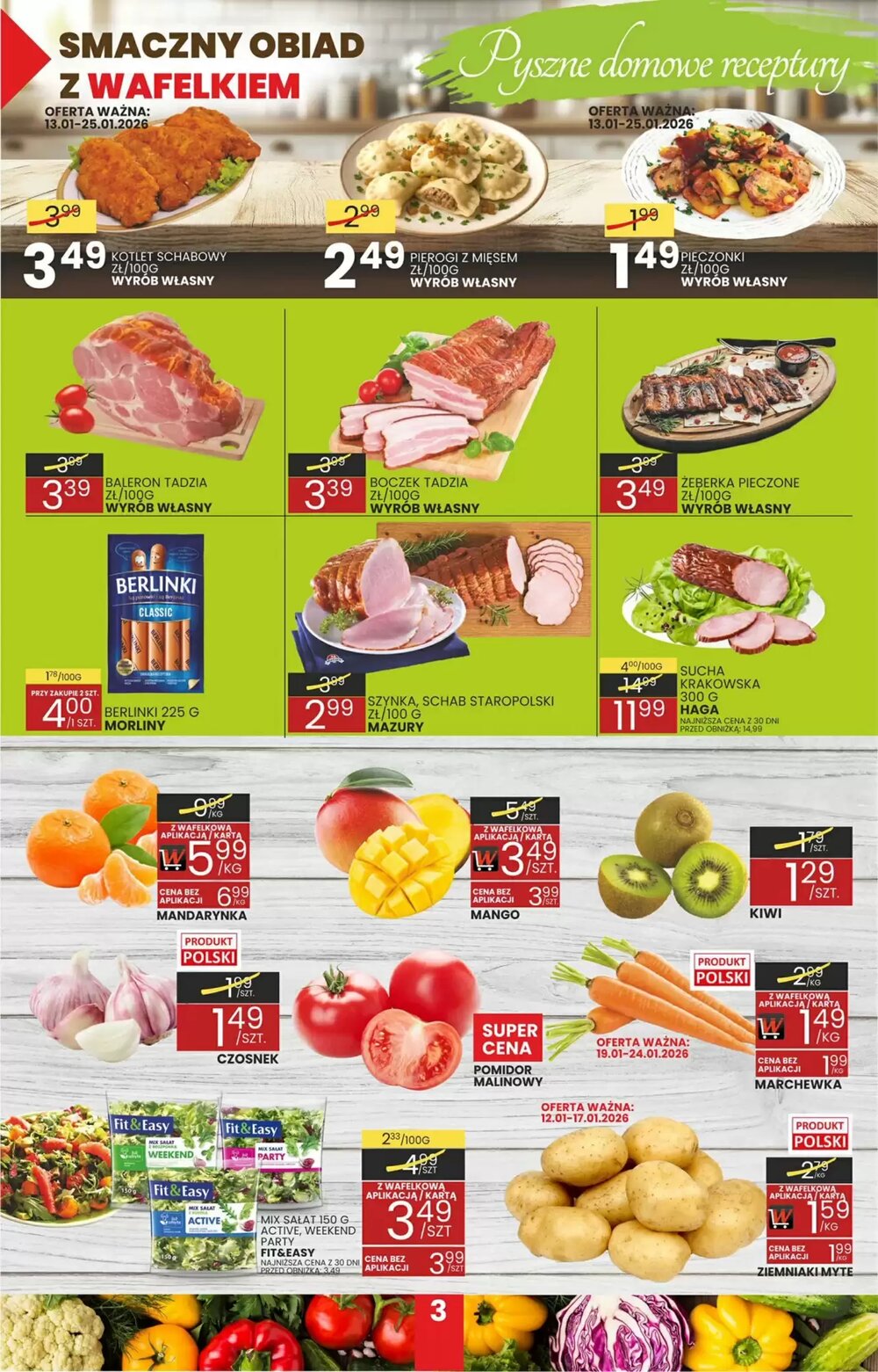 Gazetka promocyjna Wafelek  ważna od 12.01.2026 - Strona 3.