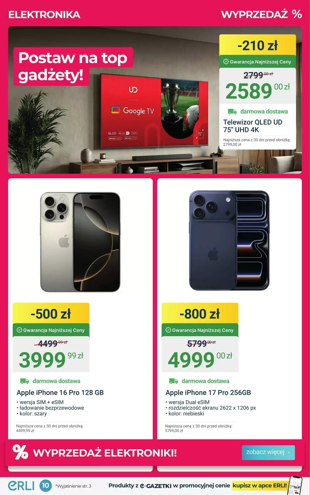 Gazetka promocyjna ERLI  ważna od 12.01.2026 - Strona 10.