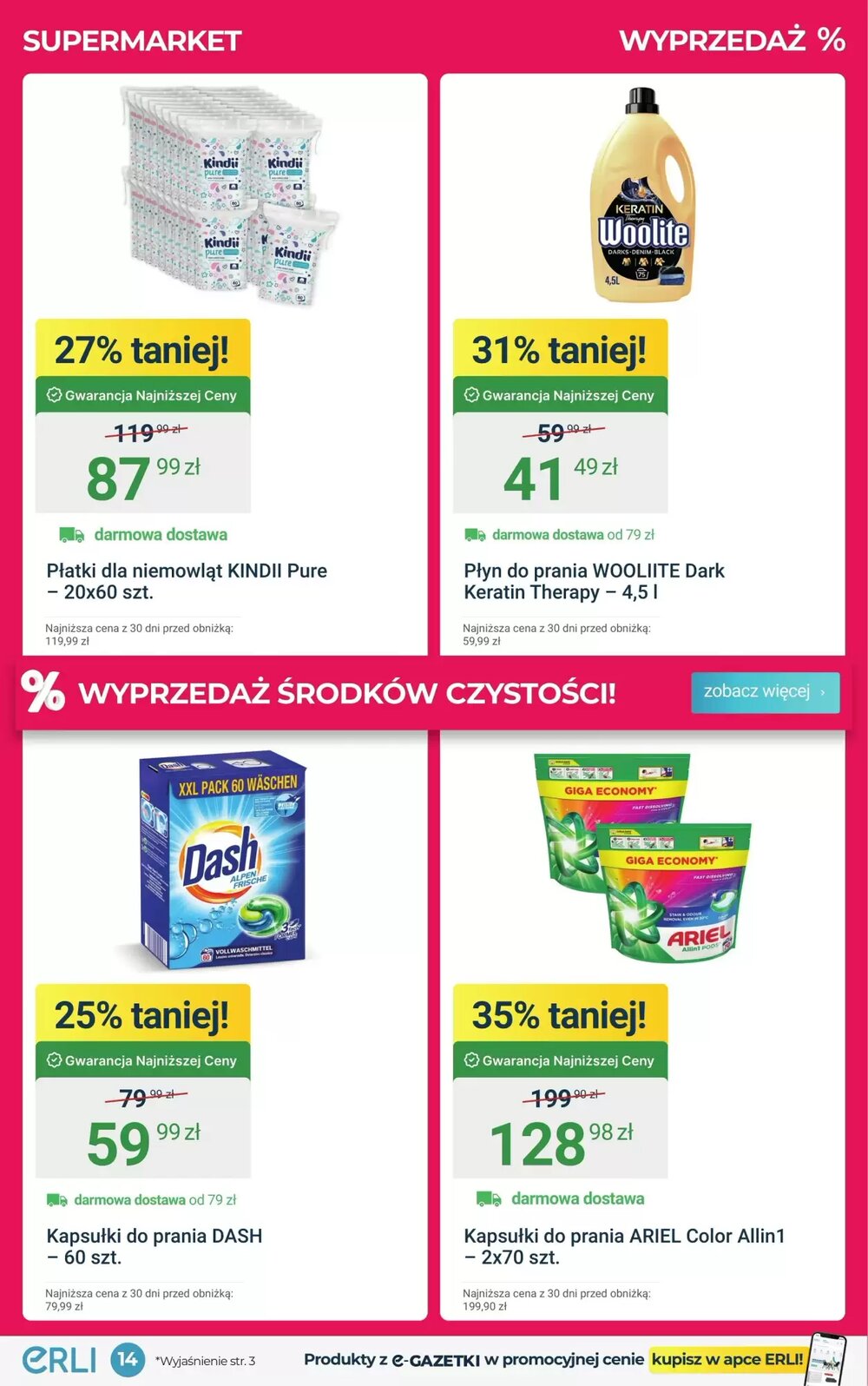 Gazetka promocyjna ERLI  ważna od 12.01.2026 - Strona 14.