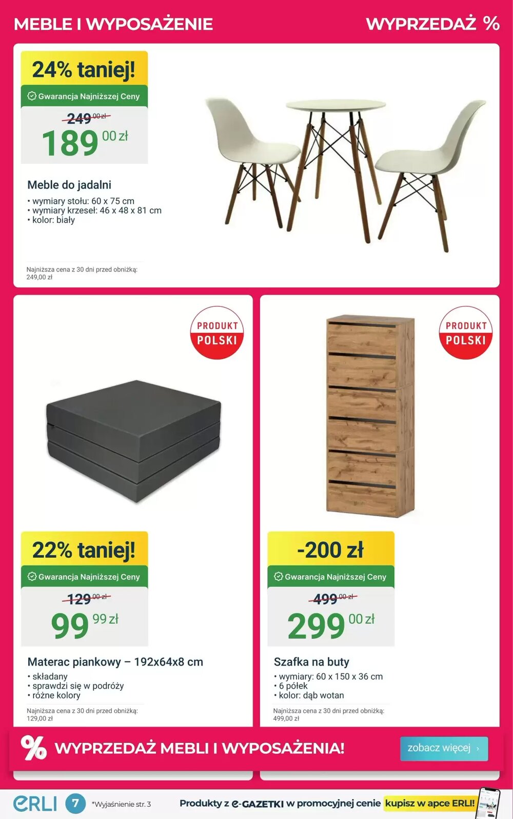 Gazetka promocyjna ERLI  ważna od 12.01.2026 - Strona 7.