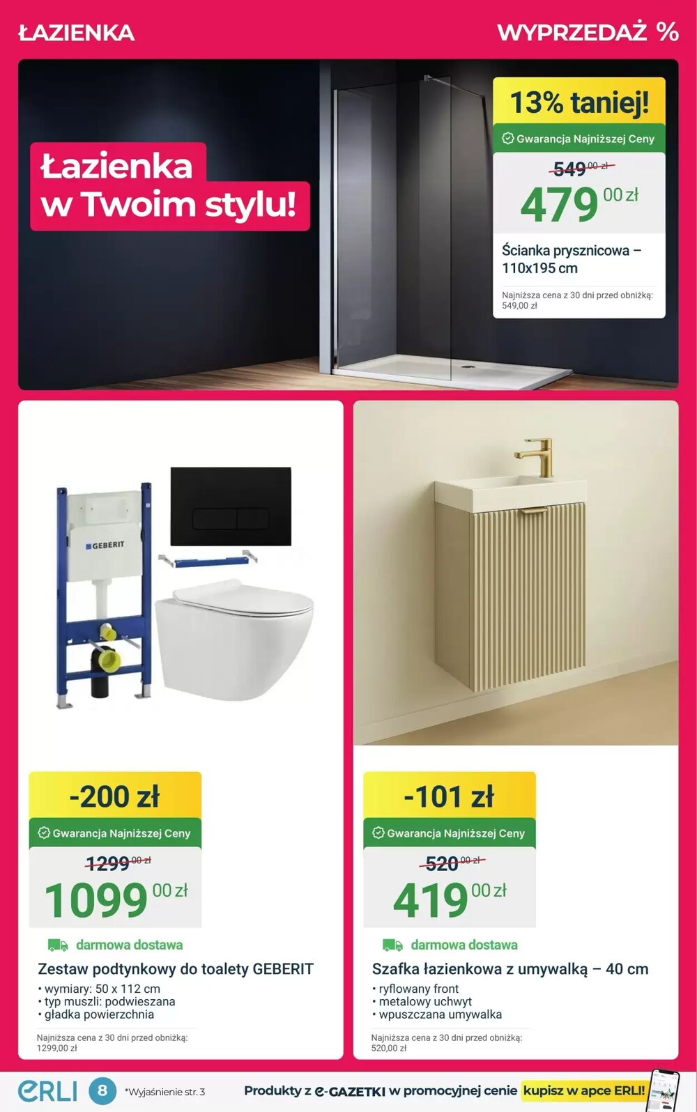 Gazetka promocyjna ERLI  ważna od 12.01.2026 - Strona 8.