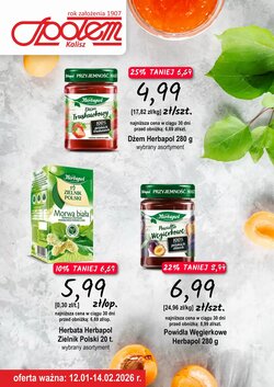 Gazetka promocyjna Społem ważna od 12.01.2026