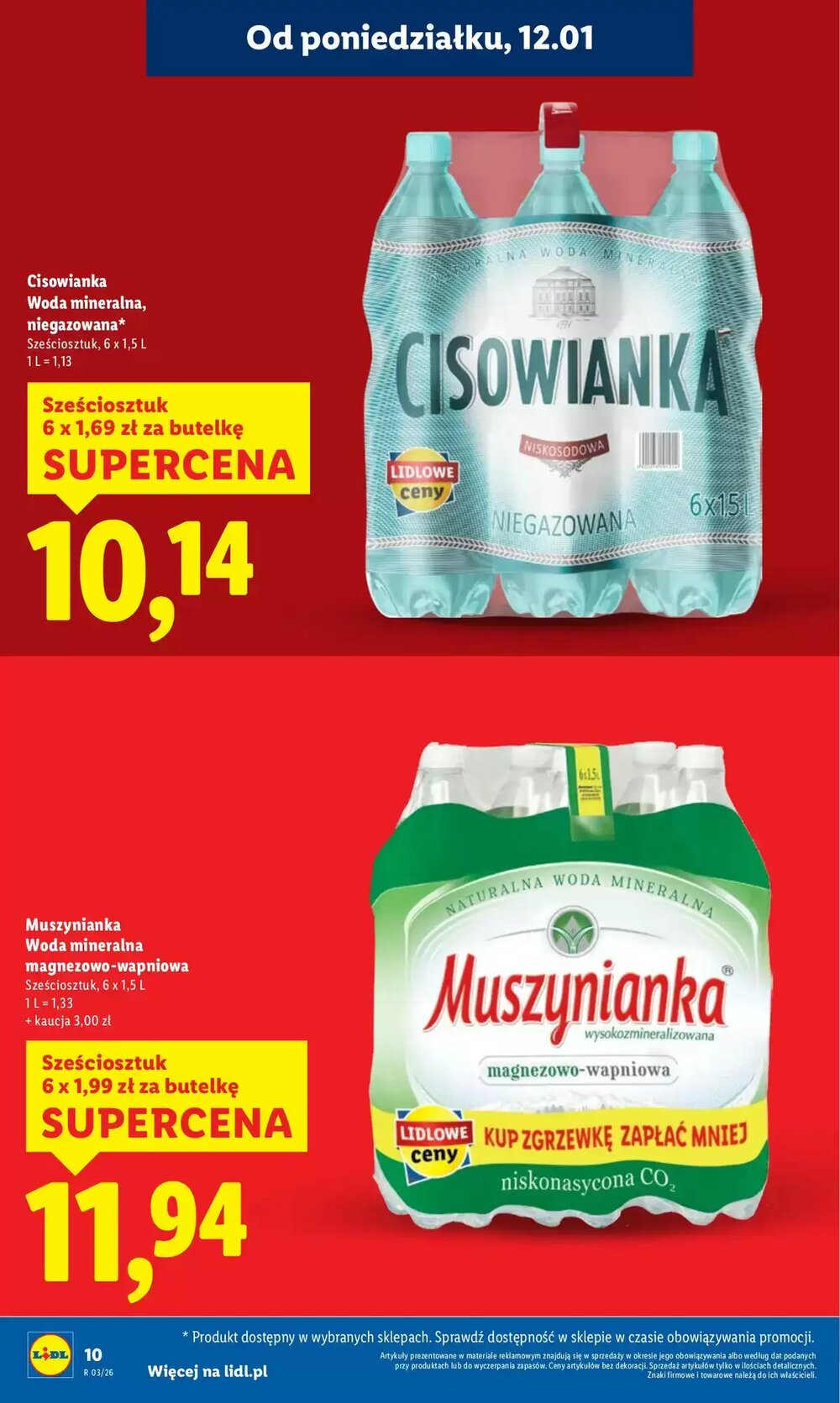 Gazetka promocyjna Lidl  ważna od 12.01.2026 - Strona 10.
