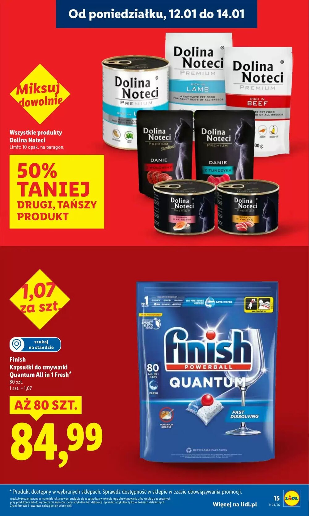 Gazetka promocyjna Lidl  ważna od 12.01.2026 - Strona 15.