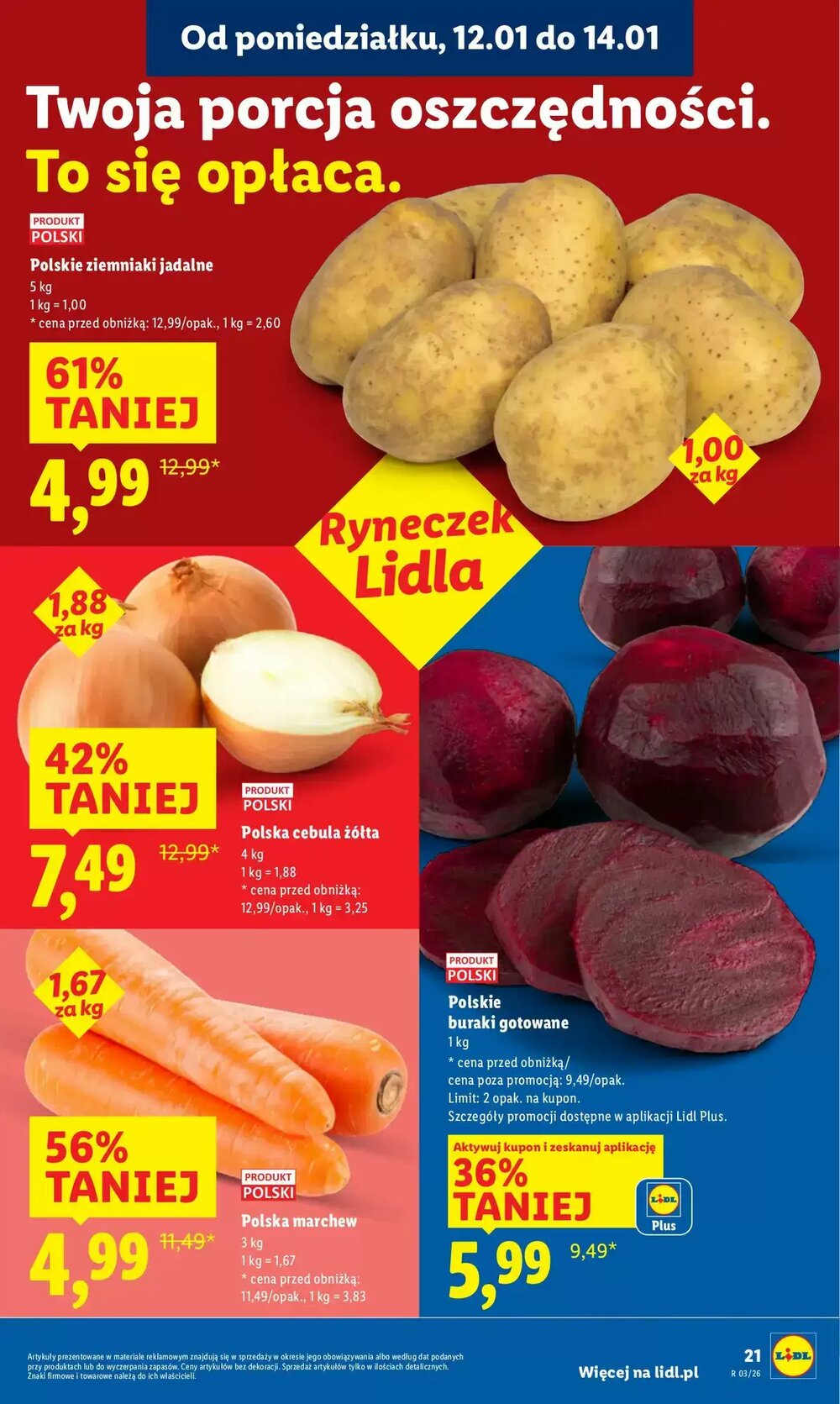 Gazetka promocyjna Lidl  ważna od 12.01.2026 - Strona 21.