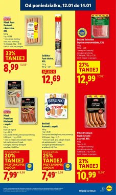 Gazetka promocyjna Lidl  ważna od 12.01.2026 - Strona 23.