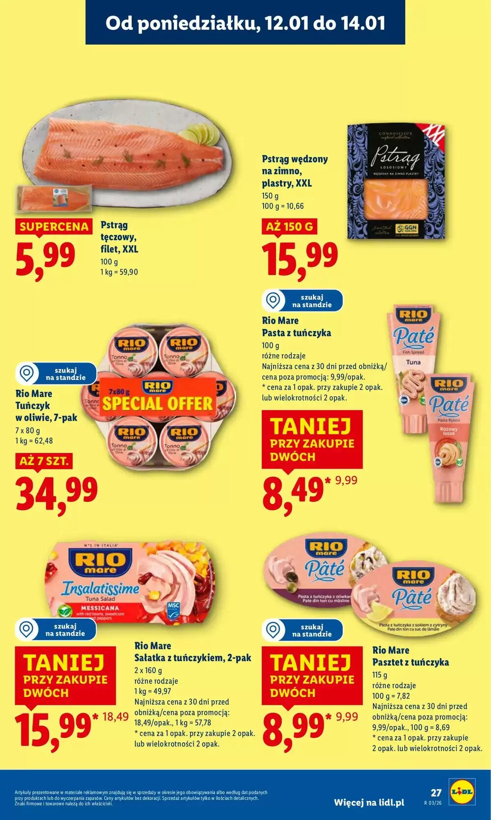 Gazetka promocyjna Lidl  ważna od 12.01.2026 - Strona 27.