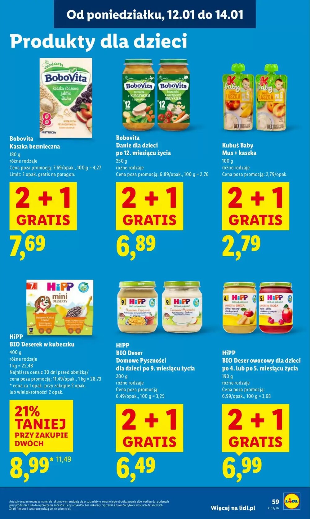 Gazetka promocyjna Lidl  ważna od 12.01.2026 - Strona 59.