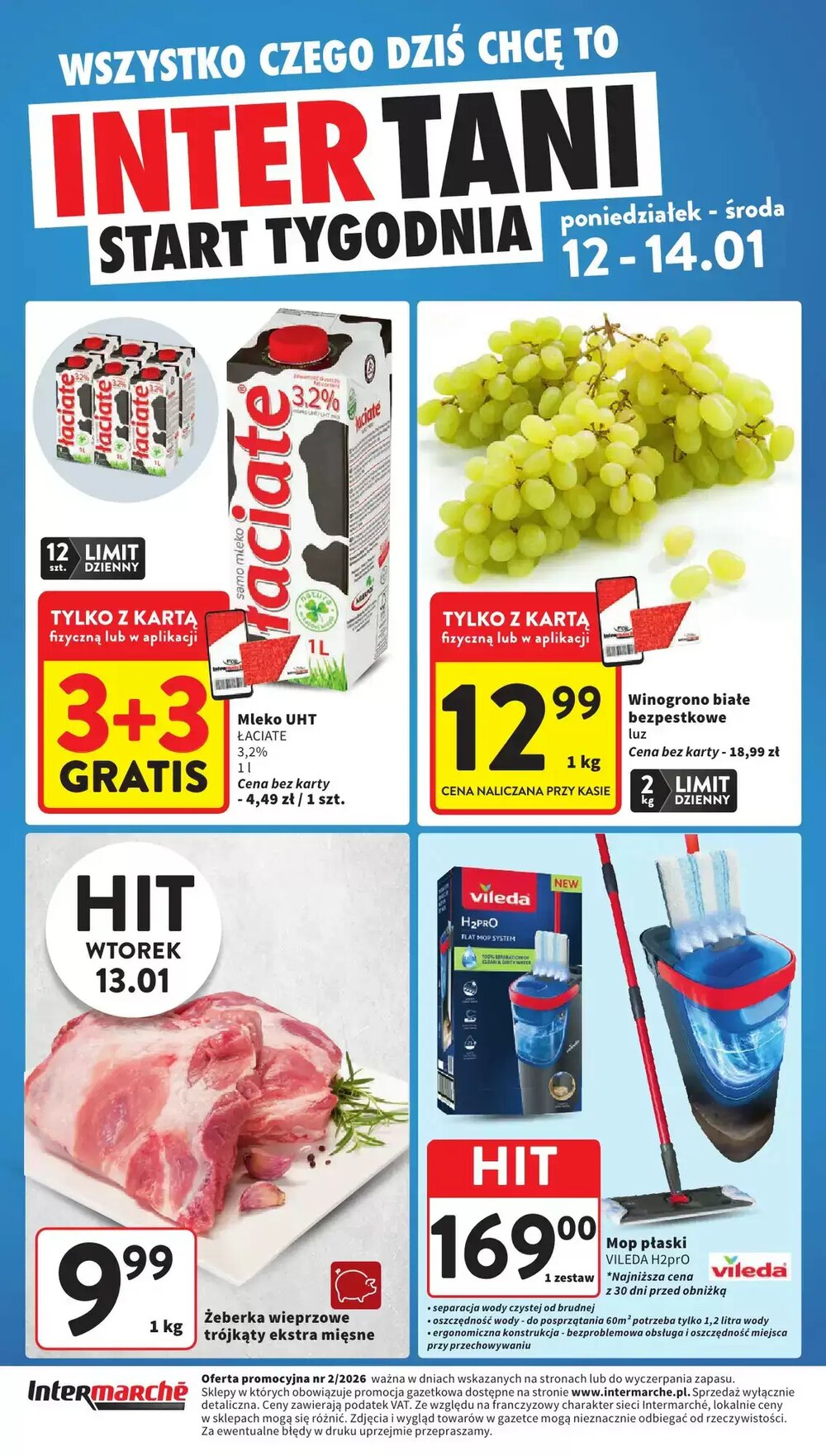 Gazetka promocyjna Intermarche  ważna od 12.01.2026 - Strona 1.