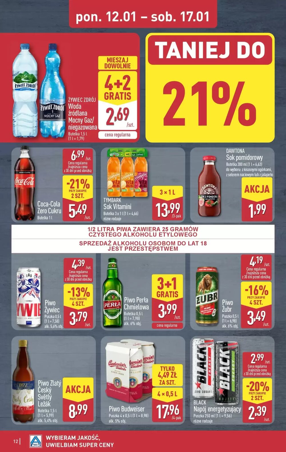Gazetka promocyjna ALDI  ważna od 12.01.2026 - Strona 12.
