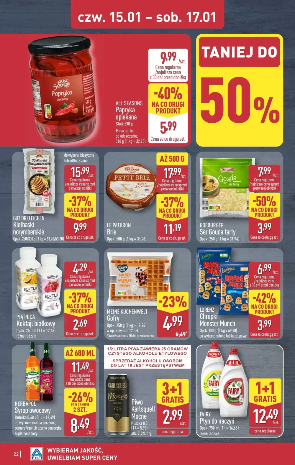 Gazetka promocyjna ALDI  ważna od 12.01.2026 - Strona 22.