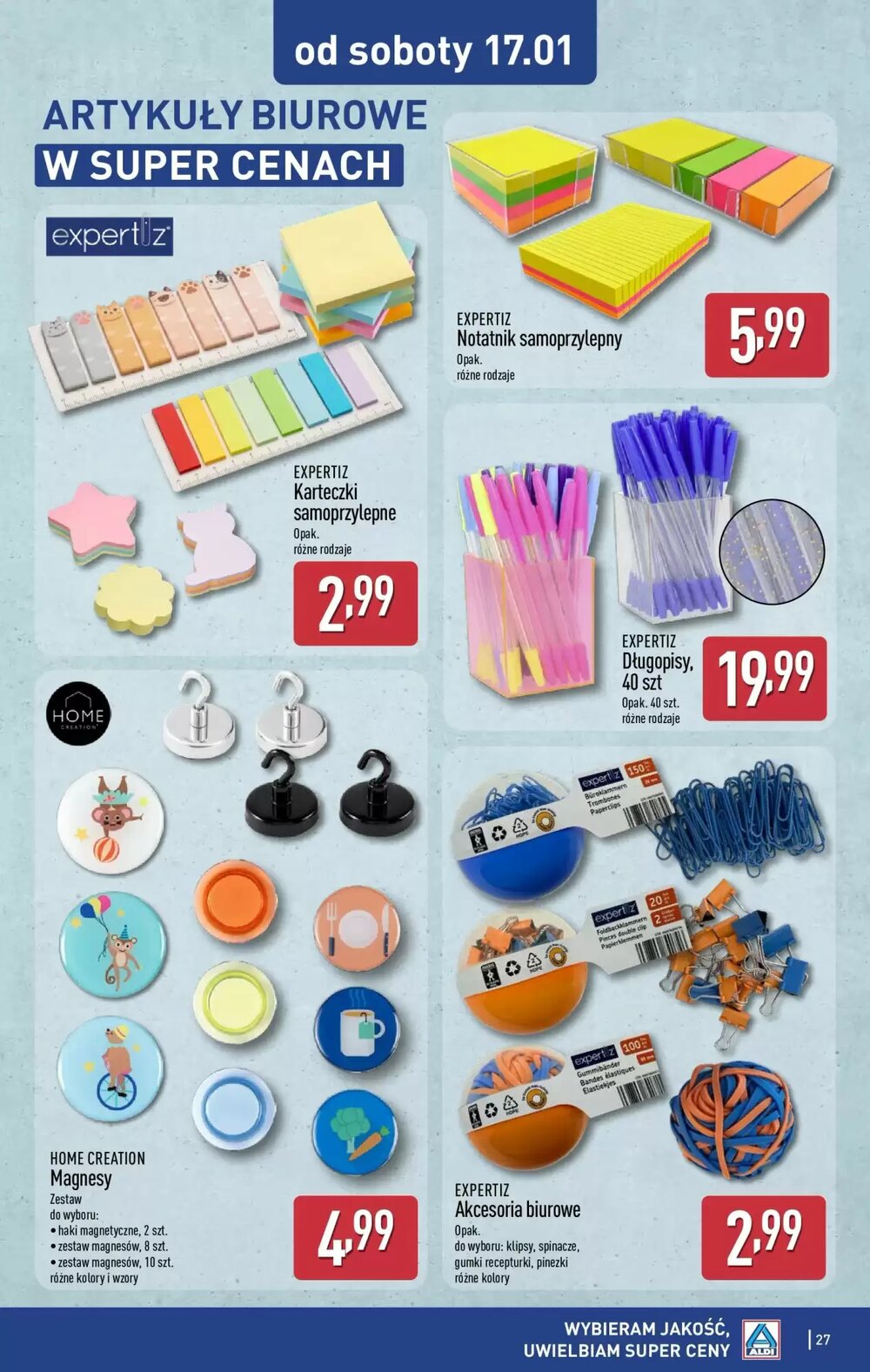 Gazetka promocyjna ALDI  ważna od 12.01.2026 - Strona 27.