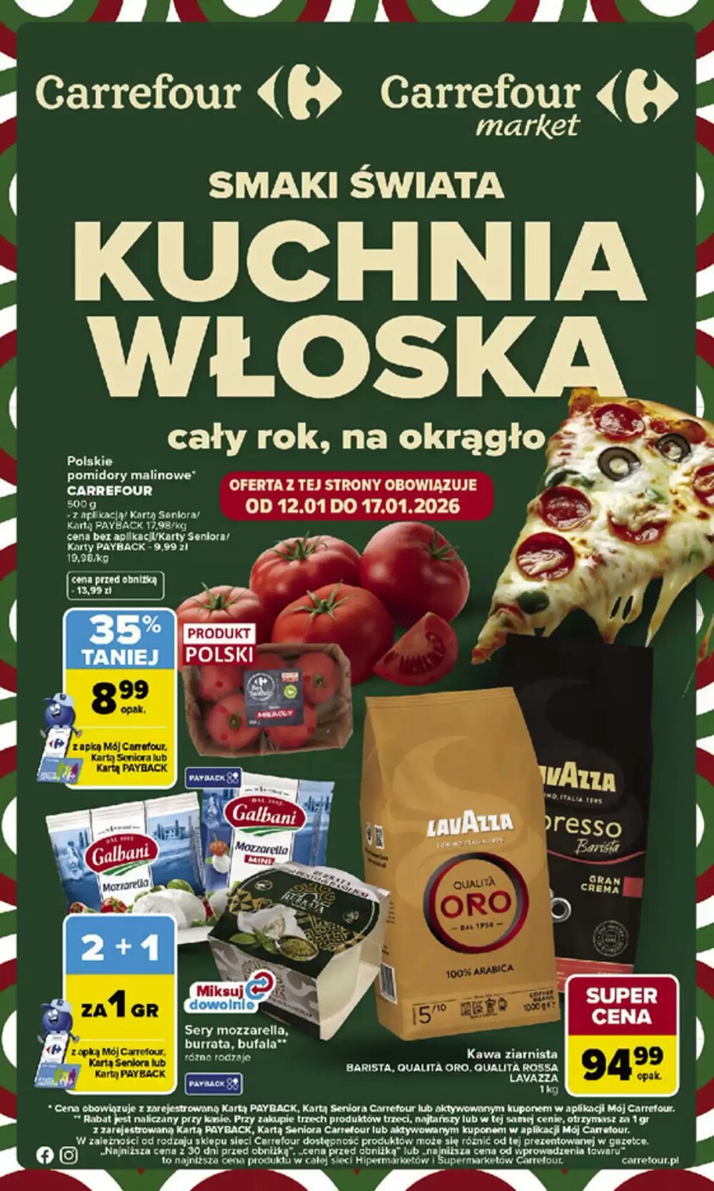 Gazetka promocyjna Carrefour  ważna od 12.01.2026 - Strona 1.