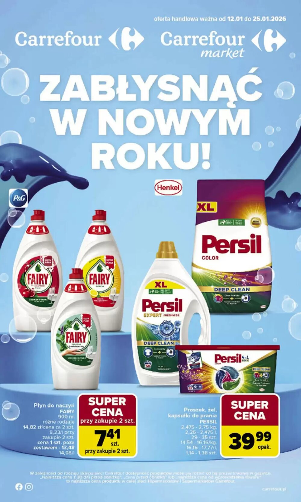 Gazetka promocyjna Carrefour  ważna od 12.01.2026 - Strona 1.