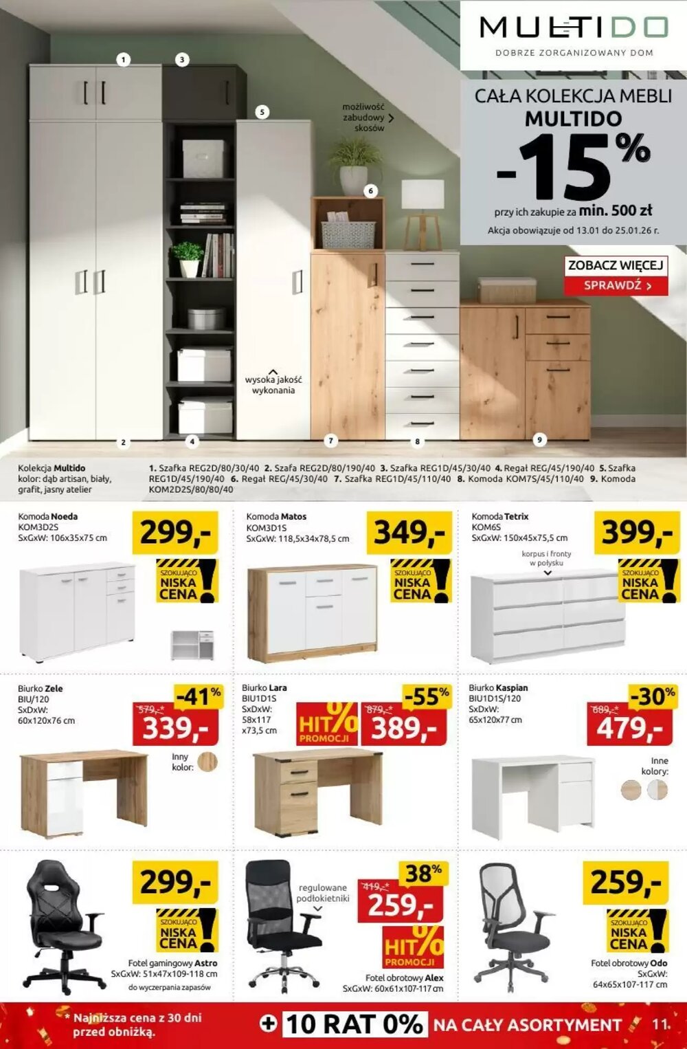 Gazetka promocyjna Black Red White  ważna od 12.01.2026 - Strona 11.