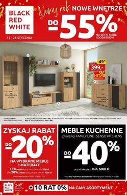 Gazetka promocyjna Black Red White  ważna od 12.01.2026 - Strona 1.