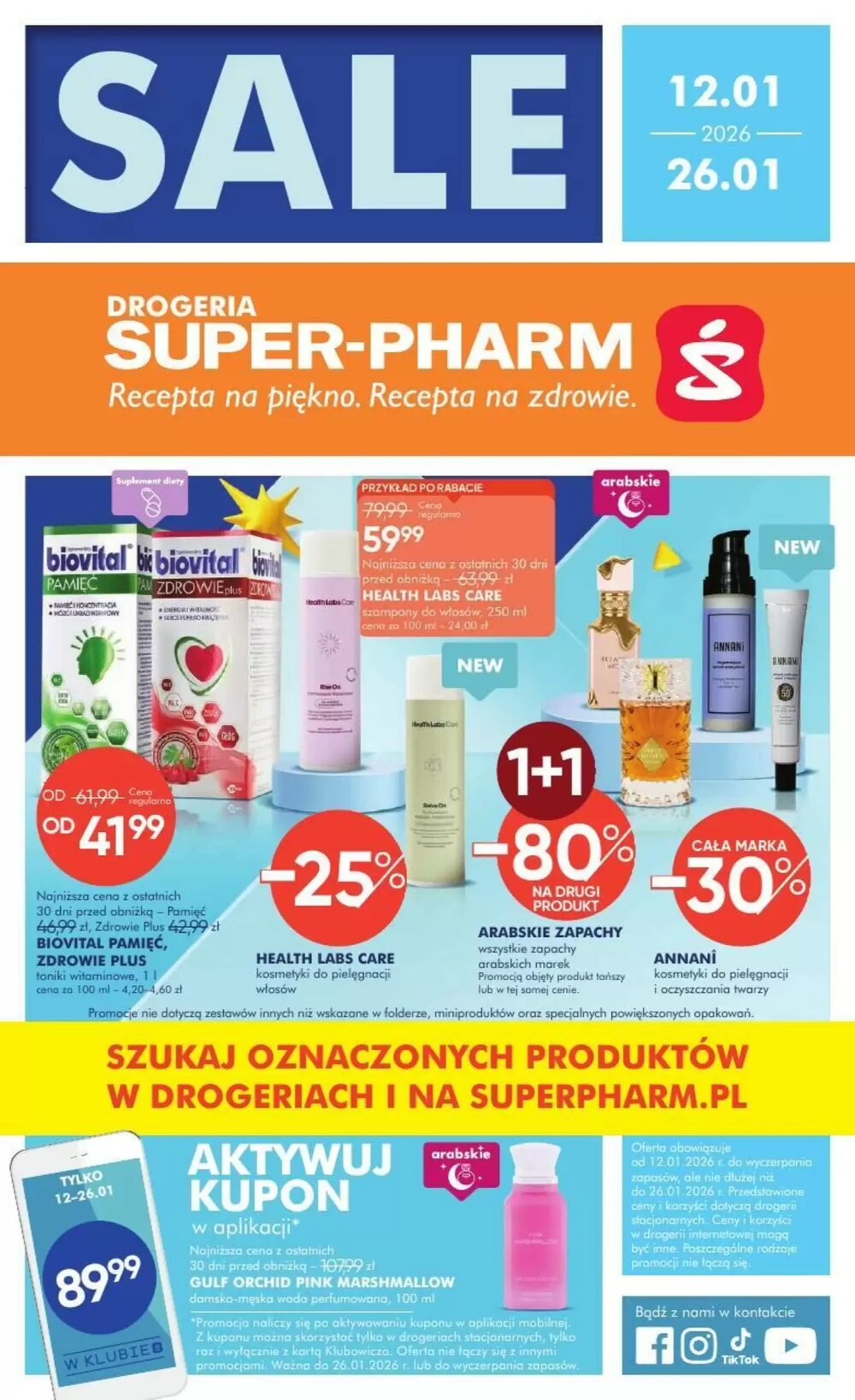 Gazetka promocyjna SuperPharm  ważna od 12.01.2026 - Strona 1.