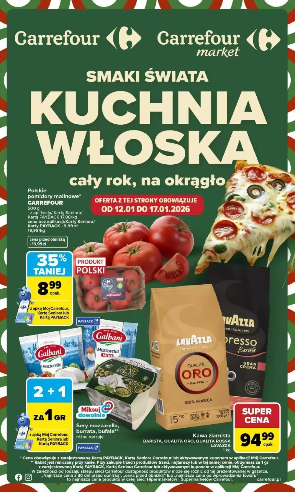 Gazetka promocyjna Carrefour Market  ważna od 12.01.2026 - Strona 1.