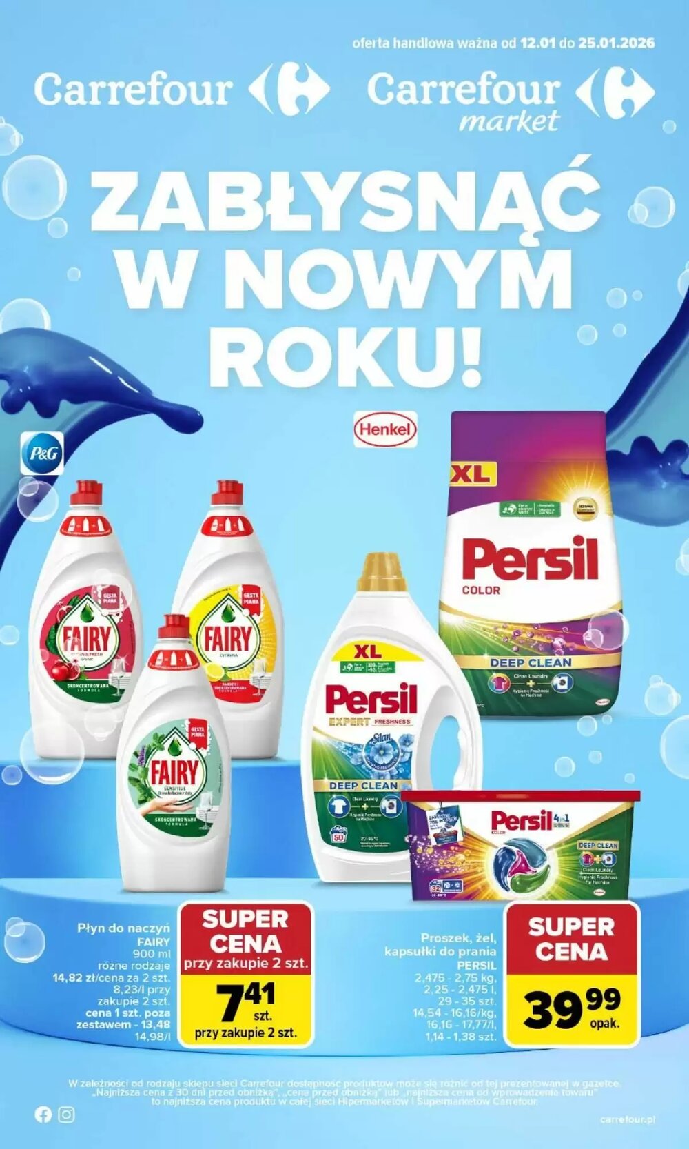 Gazetka promocyjna Carrefour Market  ważna od 12.01.2026 - Strona 1.