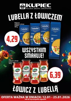 Gazetka promocyjna Kupiec  ważna od 12.01.2026 - Strona 1.