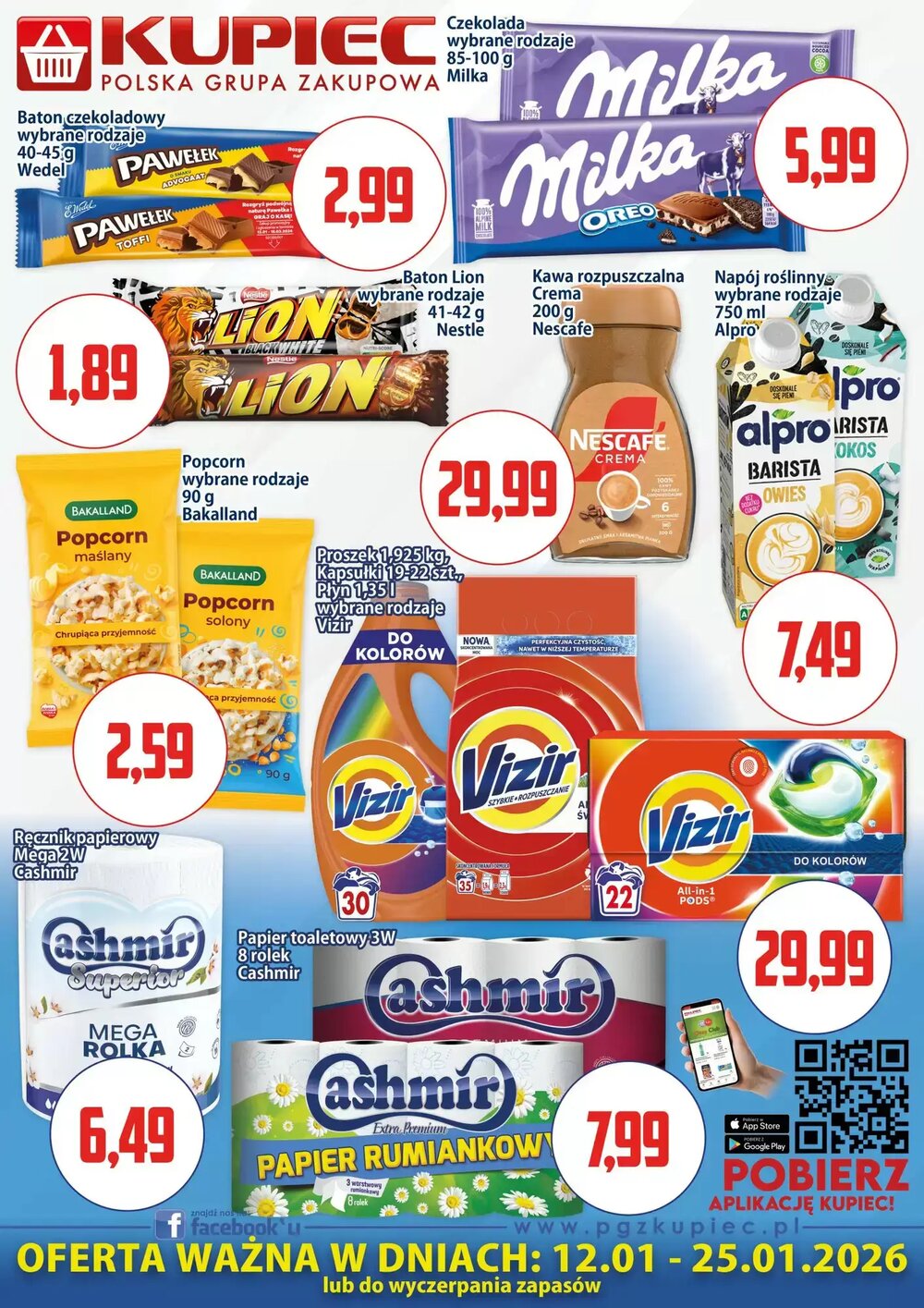 Gazetka promocyjna Kupiec  ważna od 12.01.2026 - Strona 4.