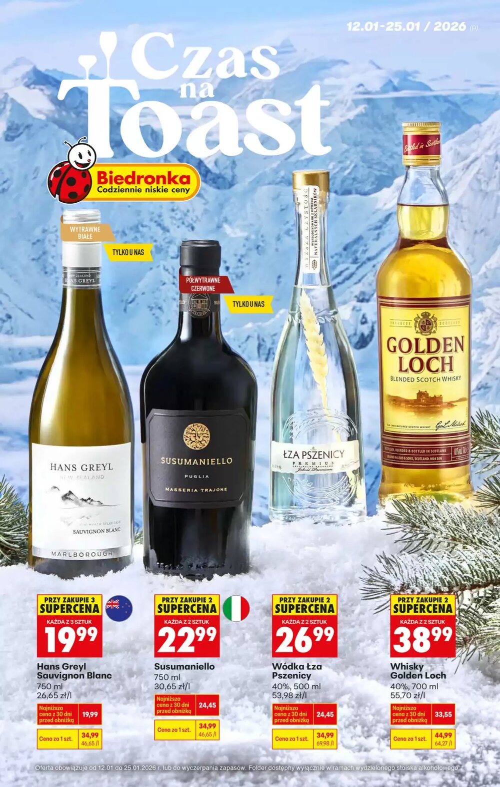 Gazetka promocyjna Biedronka  ważna od 12.01.2026 - Strona 1.