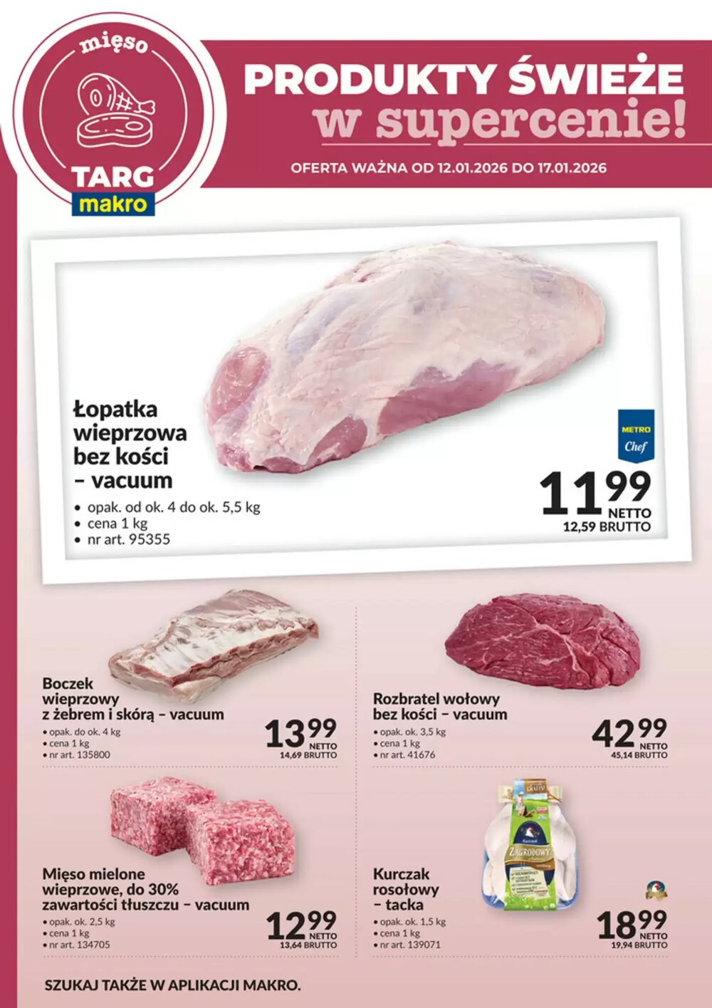 Gazetka promocyjna Makro  ważna od 12.01.2026 - Strona 1.