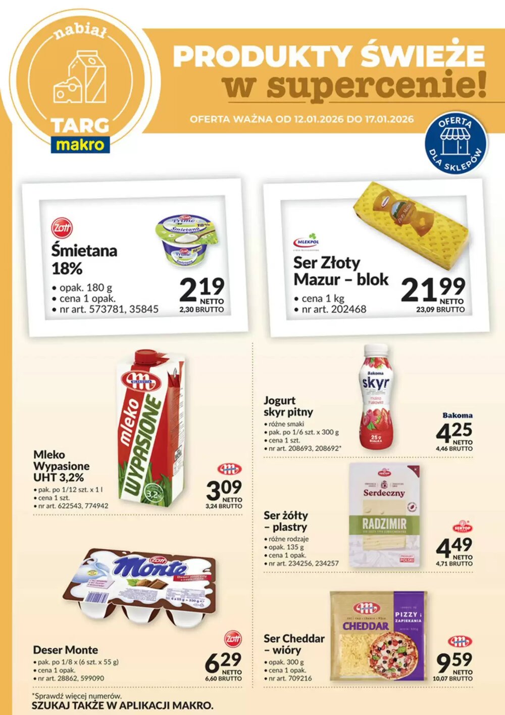 Gazetka promocyjna Makro  ważna od 12.01.2026 - Strona 1.