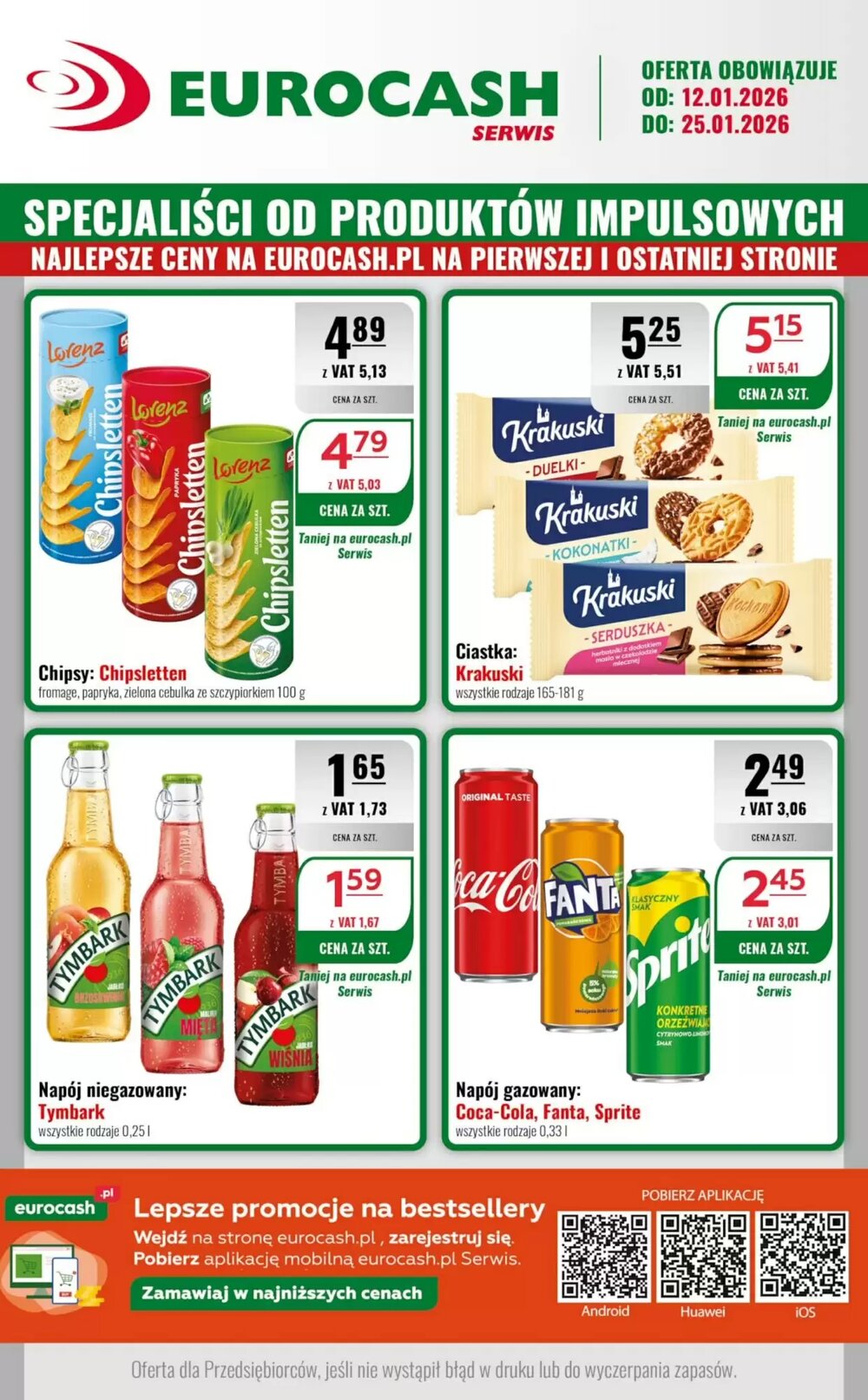 Gazetka promocyjna Eurocash  ważna od 12.01.2026 - Strona 1.