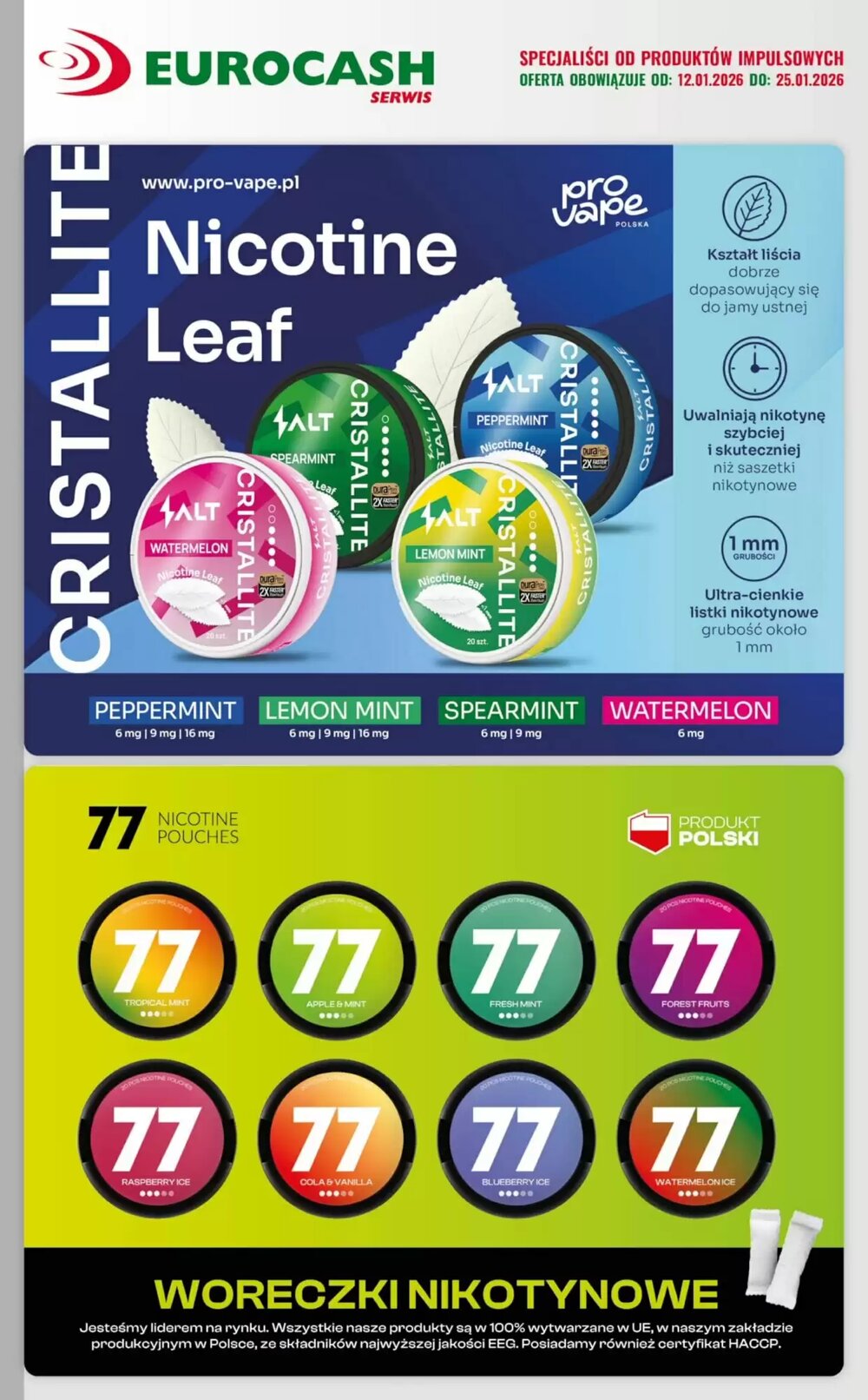 Gazetka promocyjna Eurocash  ważna od 12.01.2026 - Strona 16.
