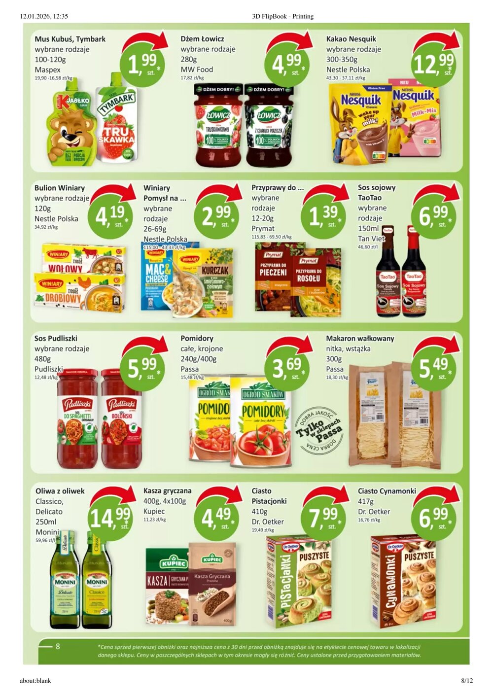 Gazetka promocyjna Market Point  ważna od 12.01.2026 - Strona 8.