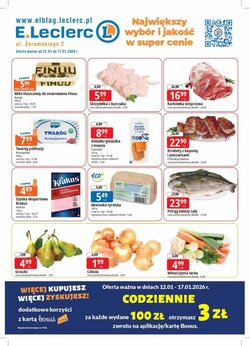Gazetka promocyjna E.Leclerc  ważna od 12.01.2026 - Strona 1.