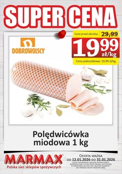 Gazetka promocyjna Marmax  ważna od 12.01.2026 - Strona 1.