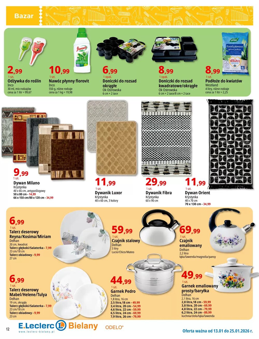 Gazetka promocyjna E.Leclerc  ważna od 13.01.2026 - Strona 12.