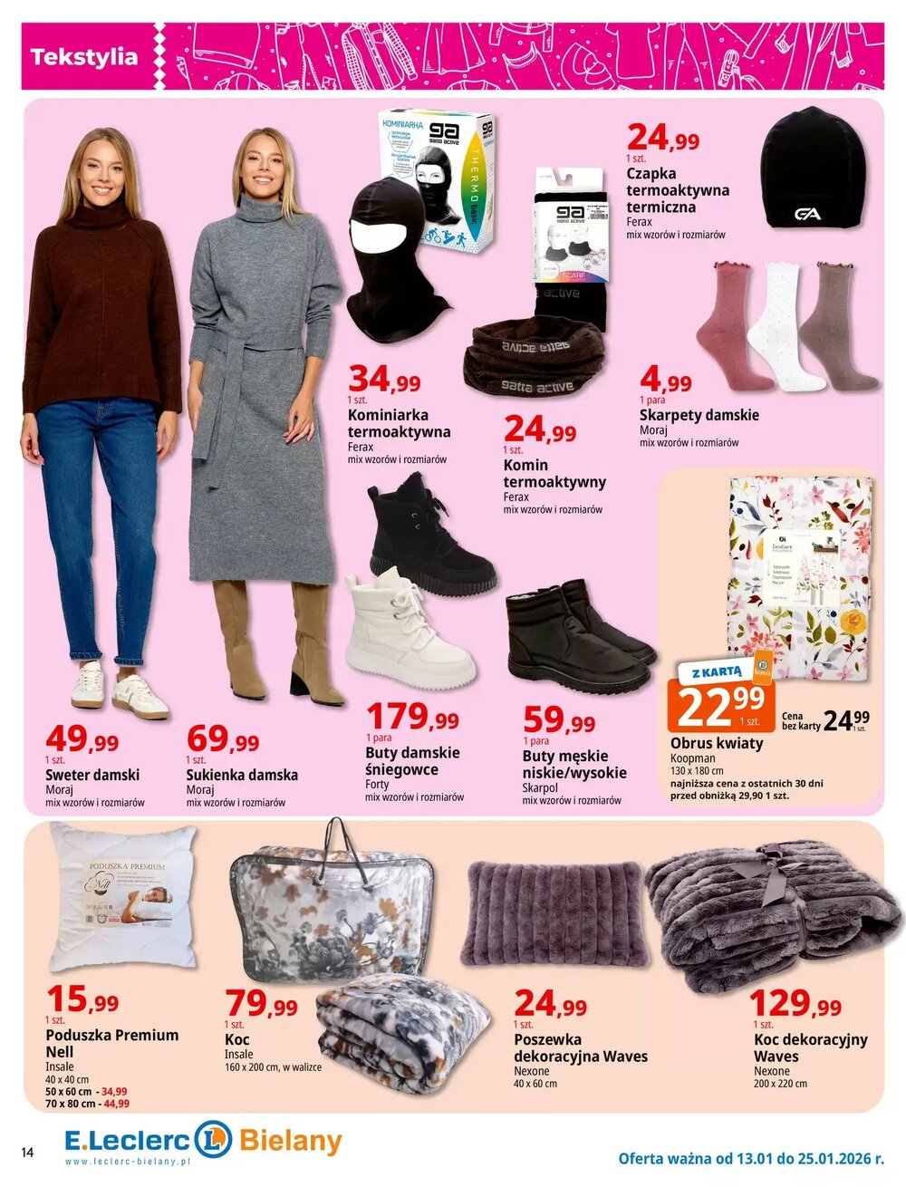 Gazetka promocyjna E.Leclerc  ważna od 13.01.2026 - Strona 14.