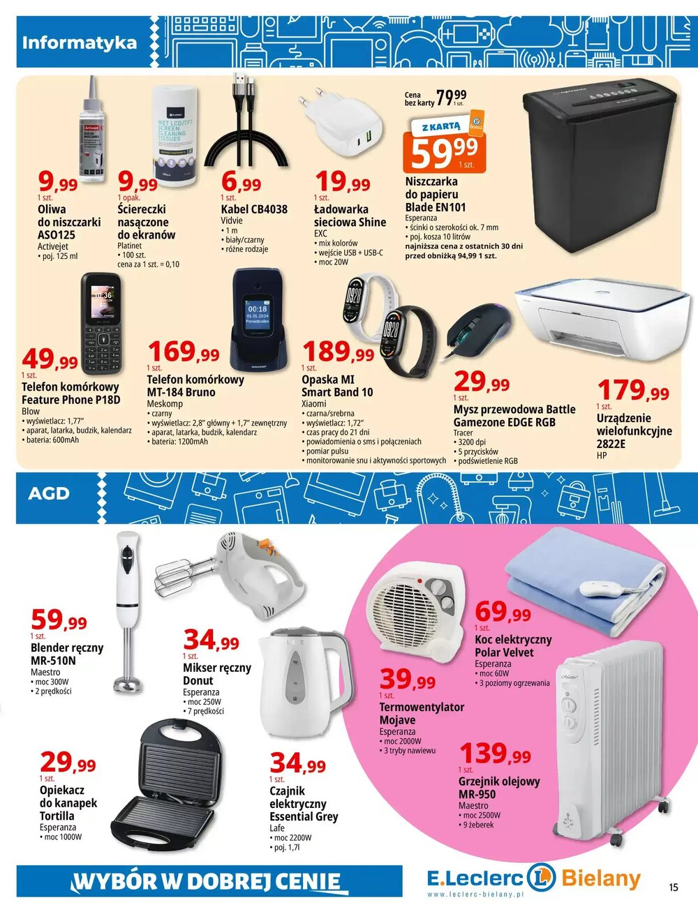 Gazetka promocyjna E.Leclerc  ważna od 13.01.2026 - Strona 15.