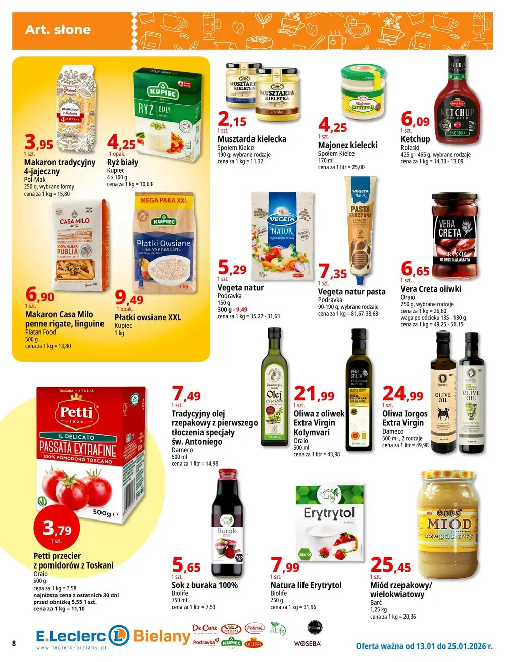 Gazetka promocyjna E.Leclerc  ważna od 13.01.2026 - Strona 8.