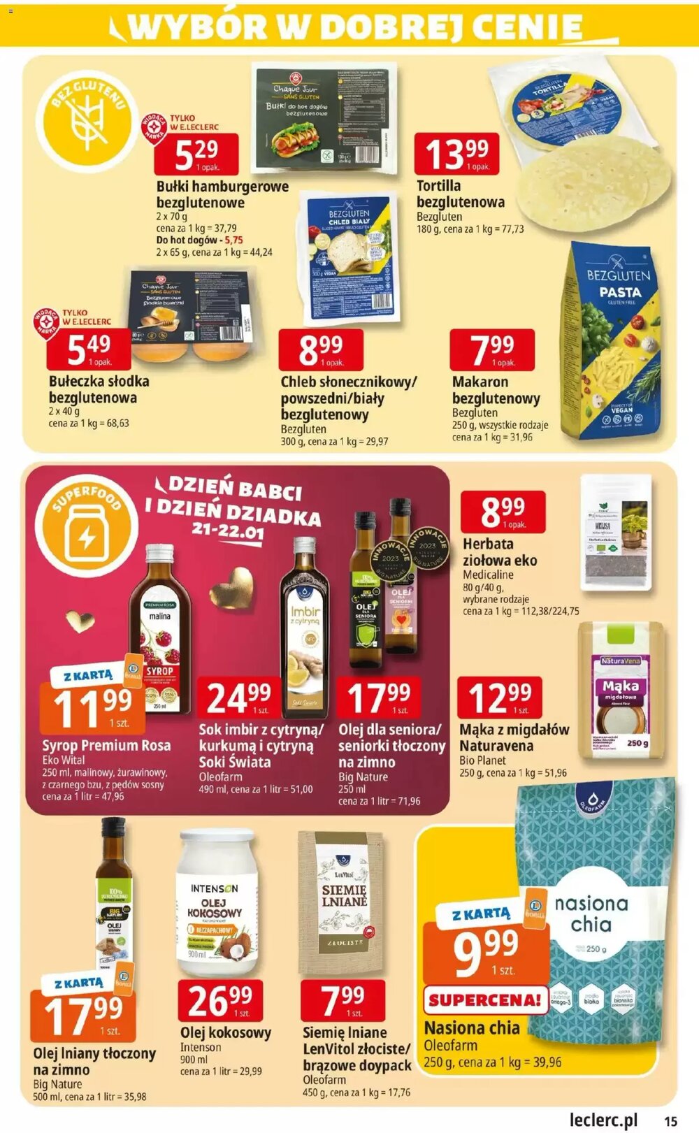 Gazetka promocyjna E.Leclerc  ważna od 13.01.2026 - Strona 15.