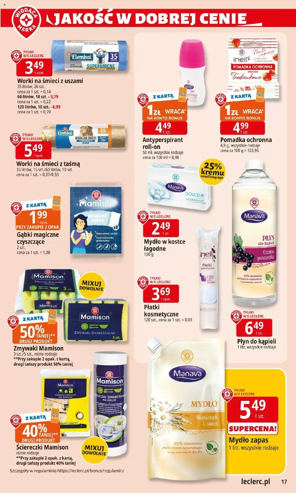 Gazetka promocyjna E.Leclerc  ważna od 13.01.2026 - Strona 17.