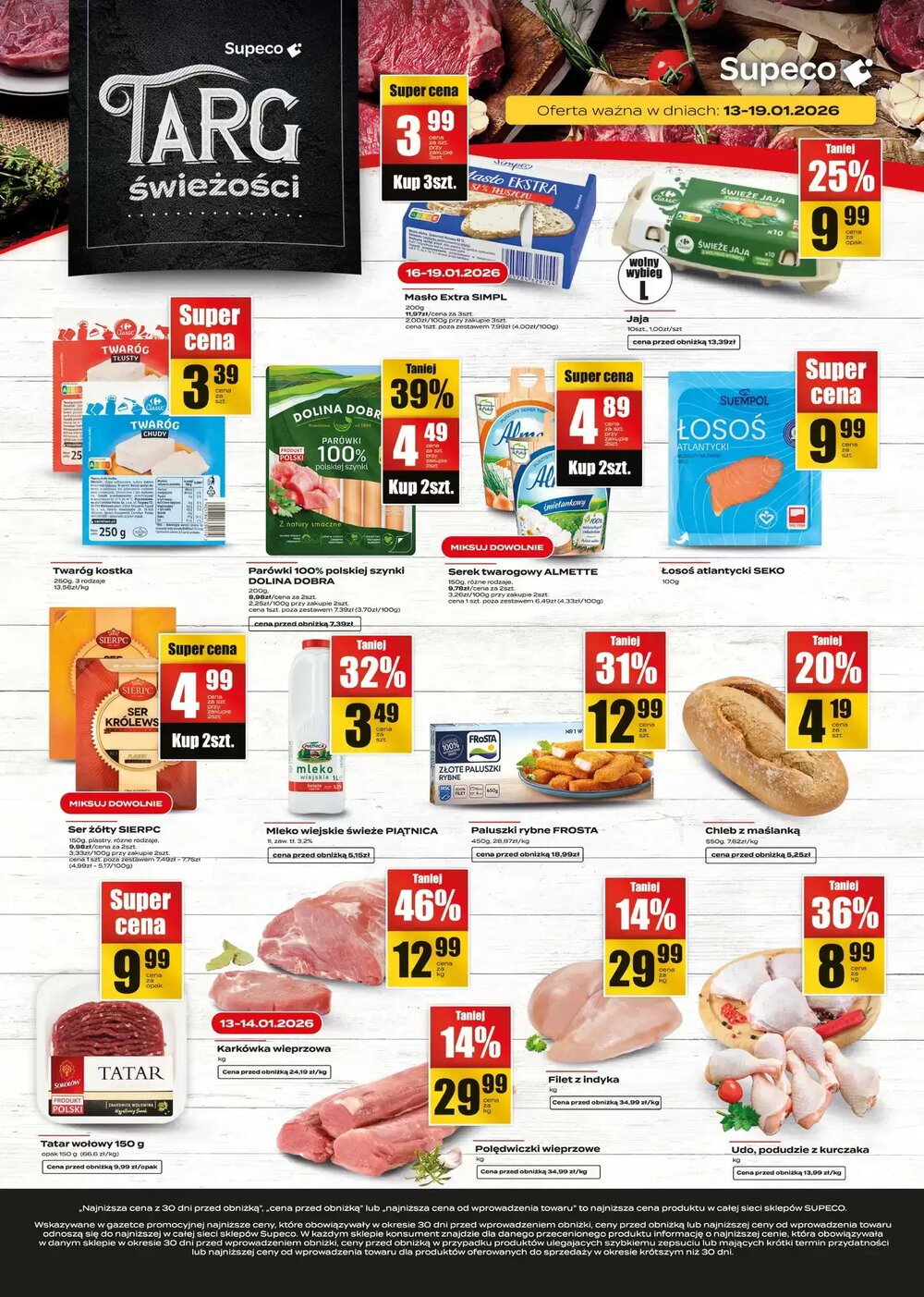 Gazetka promocyjna Supeco  ważna od 13.01.2026 - Strona 1.