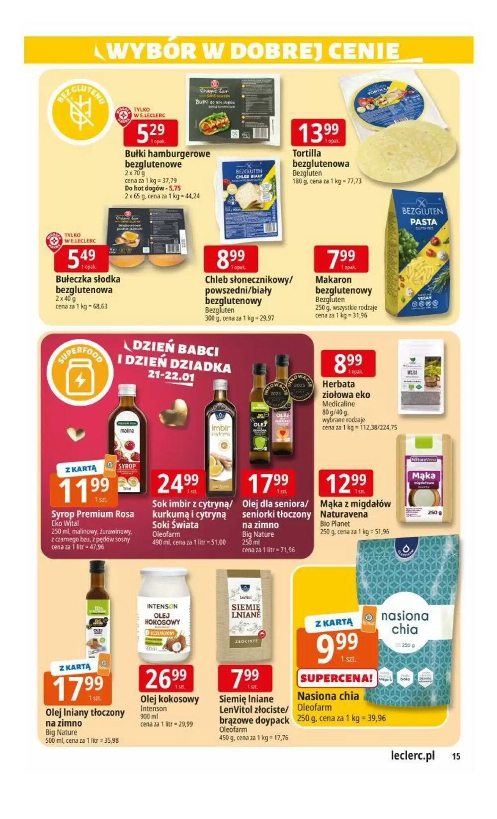 Gazetka promocyjna E.Leclerc  ważna od 13.01.2026 - Strona 15.