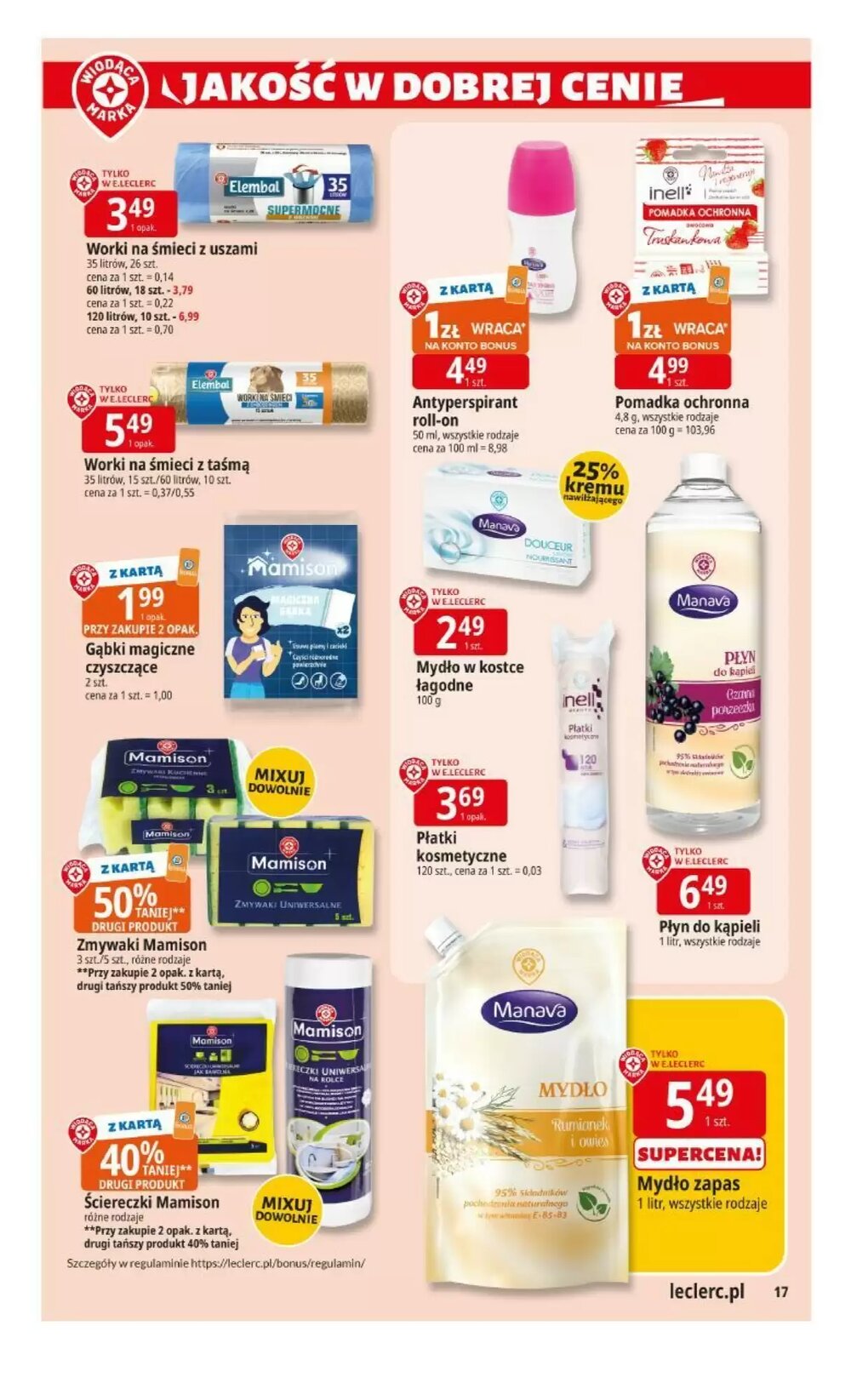 Gazetka promocyjna E.Leclerc  ważna od 13.01.2026 - Strona 17.