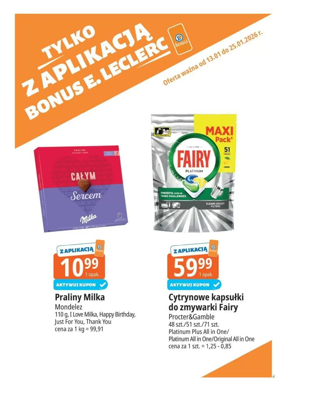 Gazetka promocyjna E.Leclerc  ważna od 13.01.2026 - Strona 15.