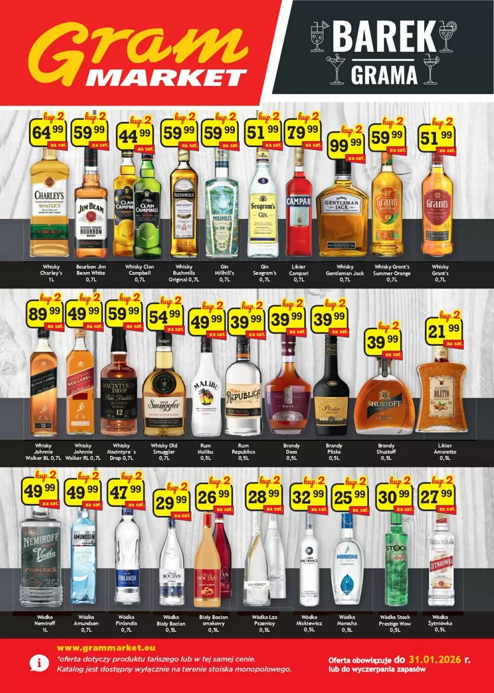 Gazetka promocyjna Gram Market  ważna od 13.01.2026 - Strona 1.