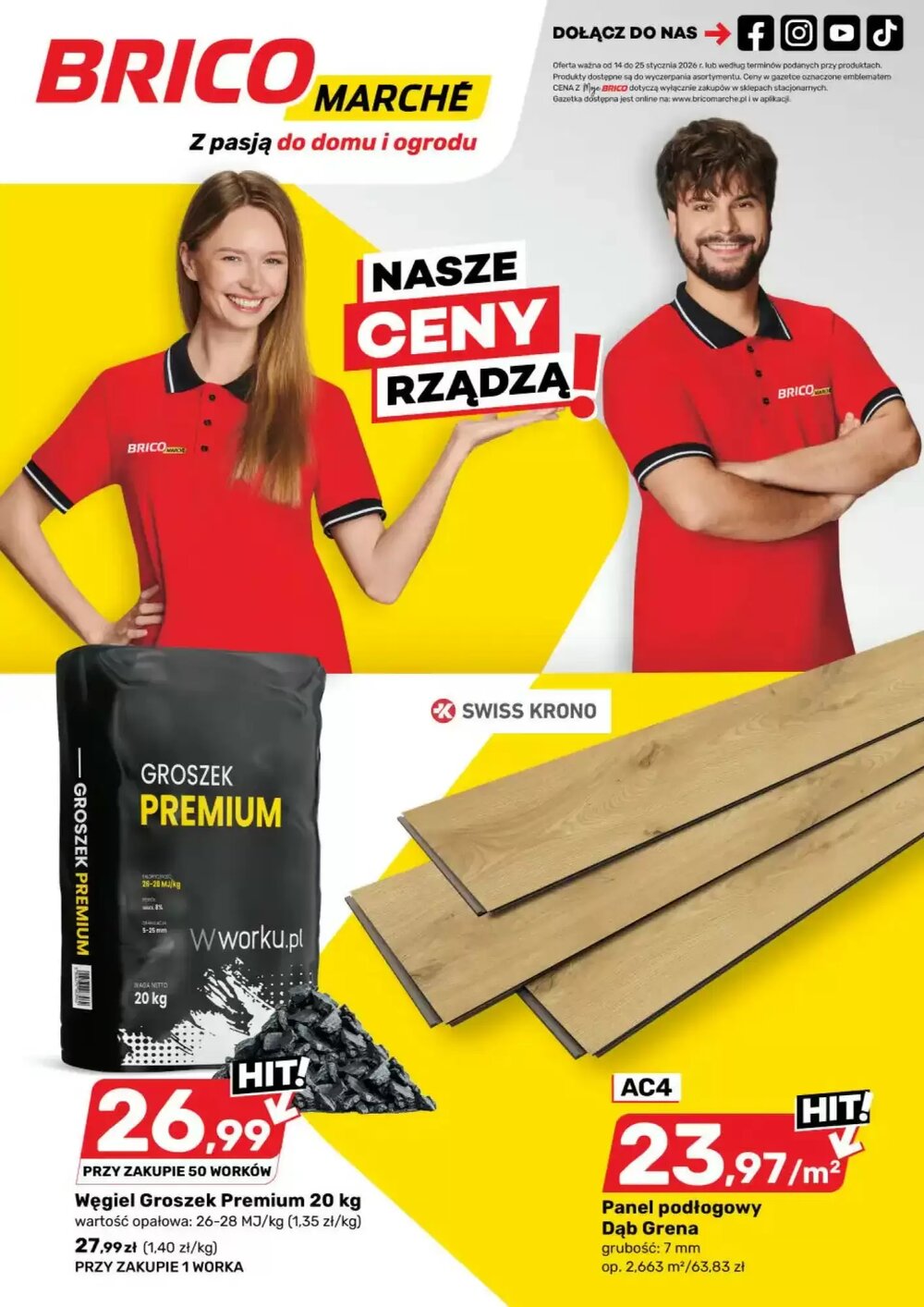 Gazetka promocyjna Bricomarche  ważna od 14.01.2026 - Strona 1.