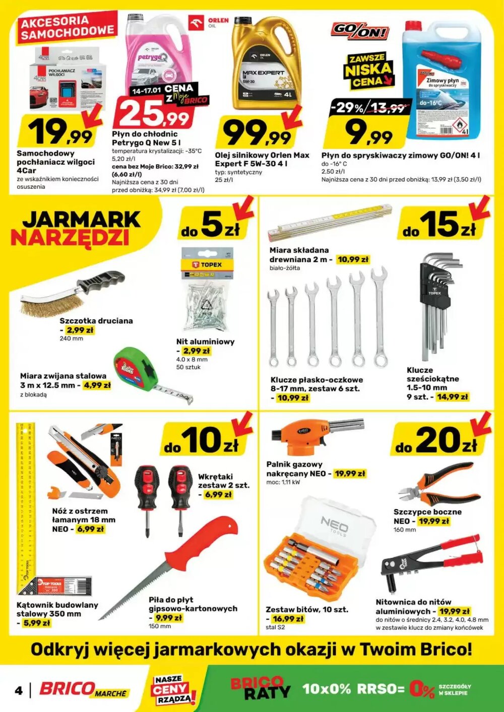 Gazetka promocyjna Bricomarche  ważna od 14.01.2026 - Strona 4.